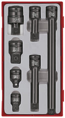 Teng Tools TT9207 1/2" Impact Socket Accessories Set DIN TT1 11 Pieces