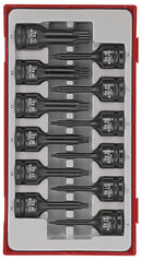 Teng Tools TT9212TX 1/2" TX Impact Socket Set DIN TT1 12 Pieces