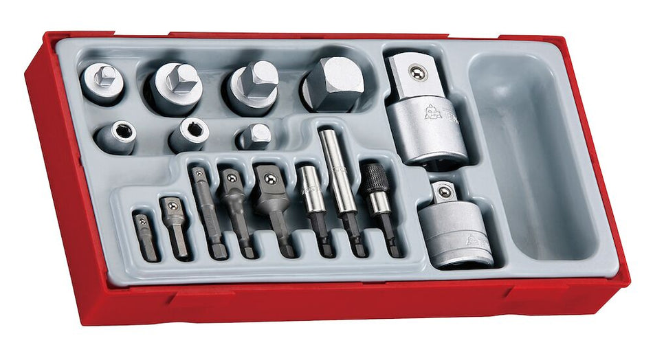Teng Tools TTADP17 Socket Adaptor Set TT1 17 Pieces