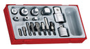 Teng Tools TTADP17 Socket Adaptor Set TT1 17 Pieces