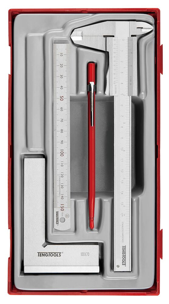 Teng Tools TTBM Measuring Tool Set TT1 4 Pieces