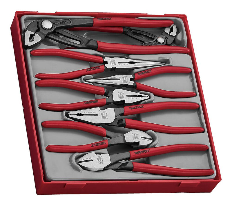Teng Tools TTD441Q Plier Set Vinyl Grip Q TT2 8 Pieces