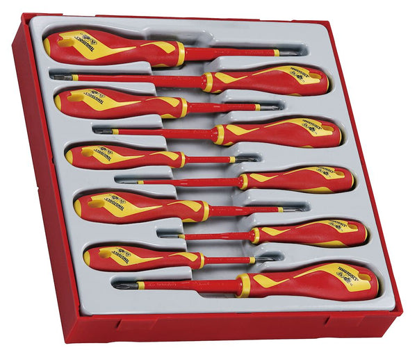 Teng Tools TTDV910N Insulated Screwdriver Set Mixed TT2 10 Pieces