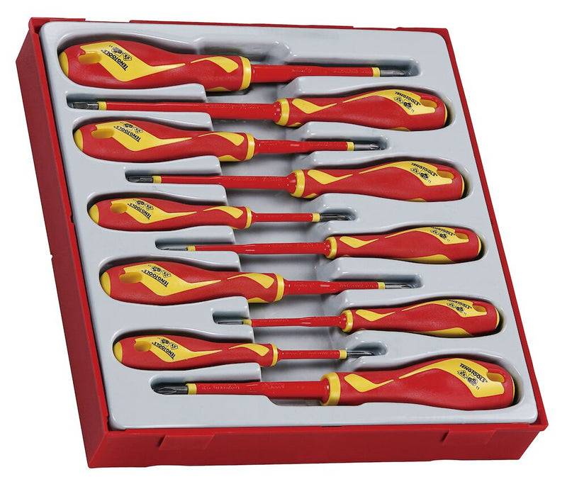Teng Tools TTDV910N Insulated Screwdriver Set Mixed TT2 10 Pieces