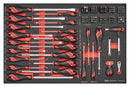Teng Tools TTEMD115N Mixed driver and bits set FOAM4X4 115 pieces