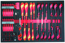 Teng Tools TTEMD98N Screwdriver Set 98 Pieces EVA Tray