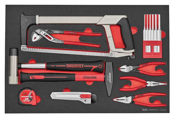 Teng Tools TTEPS25 Tool Set General Tools 25 Pieces EVA Tray