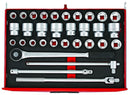 Teng Tools TTESK32 Socket Set 3/4" Drive 32 Pieces EVA Tray