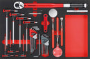 Teng Tools TTEX17 Torque and Hex Key Set 37 Pieces TT Tray