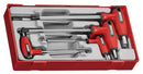 Teng Tools TTHEX7S T-Handle Hex Key Set TT1 7 Pieces