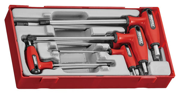 Teng Tools TTHEX7S T-Handle Hex Key Set TT1 7 Pieces