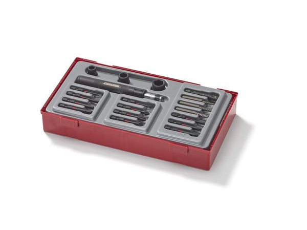 Teng Tools TTID19 1/4" Impact Driver Set TT1 19 Pieces
