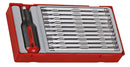Teng Tools TTMD12D Screwdriver Blade Set Mixed TT1 12 Pieces