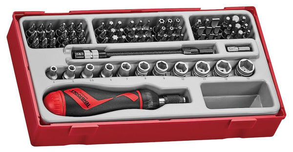 Teng Tools TTMDR84 Ratcheting Bits Driver Set TT1 84 Pieces