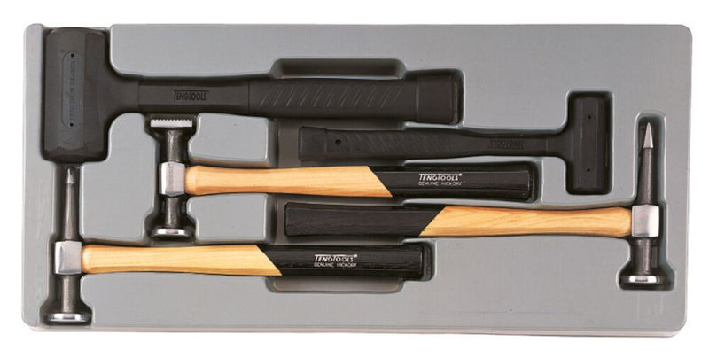 Teng Tools TTPSAD Bodywork Hammer Set TT4 5 Pieces