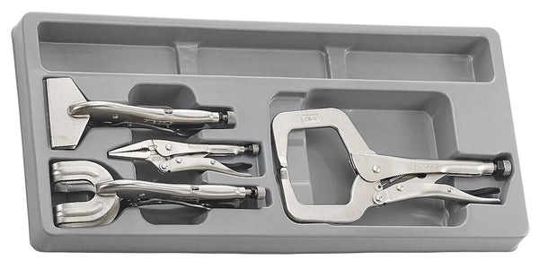 Teng Tools TTPSPG Power Grip Plier Set TT4 4 Pieces