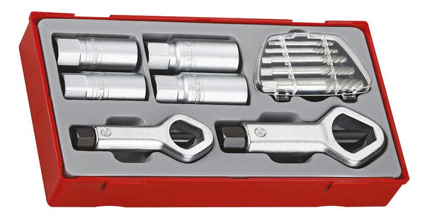 Teng Tools TTSN11 Extractor & Nut Splitter Set TT1 11 Pieces