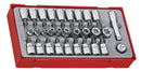 Teng Tools TTTX30 3/8" TX Bit Socket Set TT1 30 Pieces