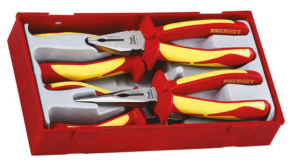 Teng Tools TTV440 Insulated Plier Set TT1 4 Pieces