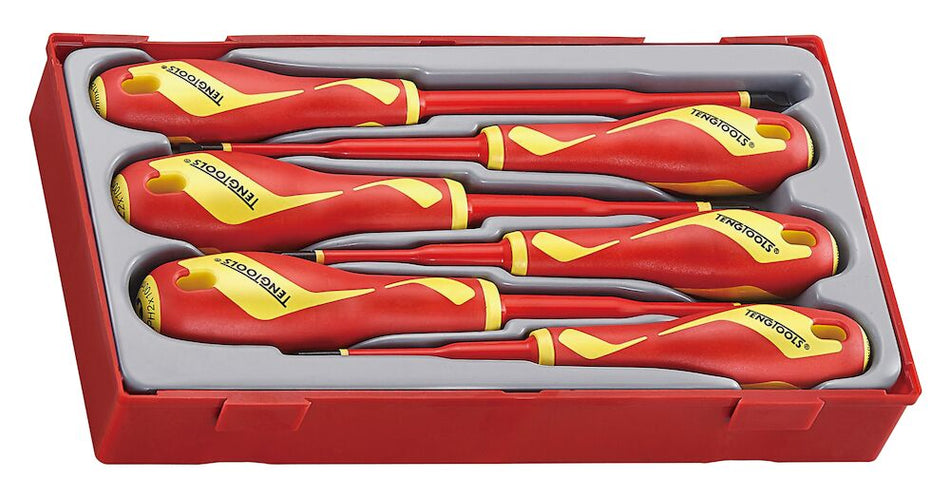 Teng Tools TTV706N Insulated Screwdriver Set Mixed TT1 6 Pieces