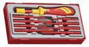 Teng Tools TTVSD09 Insulated Torque Screwdriver Set TT1 9 Pieces