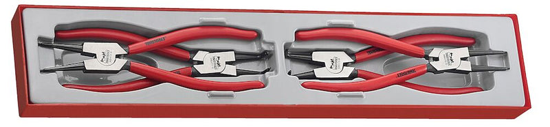 Teng Tools TTX474-9 Circlip Plier Set 40-100 mm TTX4 4 Pieces