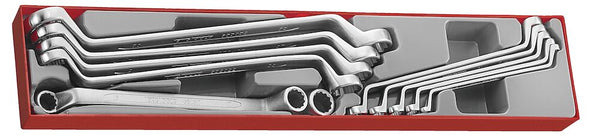 Teng Tools TTX6311 Double Ring Spanner Set TTX4 11 Pieces
