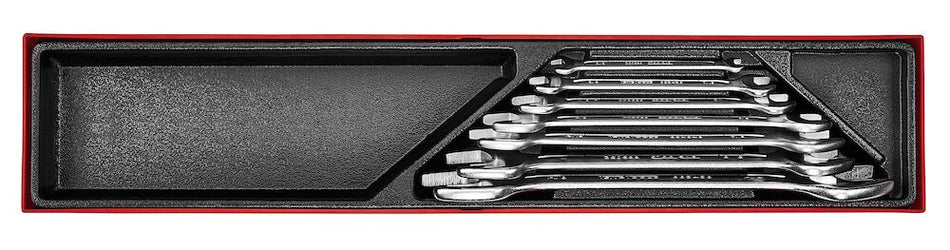 Teng Tools TTX6607 Double Open Ended Spanner Set AF TTX4 7 Pieces