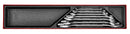 Teng Tools TTX6607 Double Open Ended Spanner Set AF TTX4 7 Pieces