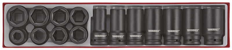 Teng Tools TTX9415 3/4" Impact Socket Set DIN TTX4 15 Pieces