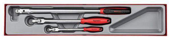 Teng Tools TTXBR03 Flex Handle Set TTX4 3 pieces