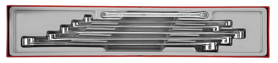 Teng Tools TTXFLS06 Long Double Ring Spanner Set TTX4 6 Pieces