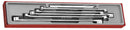 Teng Tools TTXFLS06 Long Double Ring Spanner Set TTX4 6 Pieces