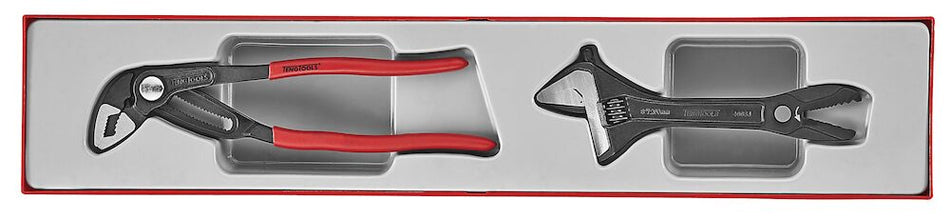 Teng Tools TTXMB02 Plier & Wrench Set TTX4 2 Pieces