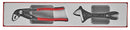 Teng Tools TTXMB02 Plier & Wrench Set TTX4 2 Pieces