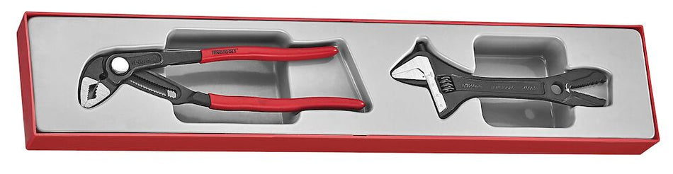 Teng Tools TTXMB02 Plier & Wrench Set TTX4 2 Pieces