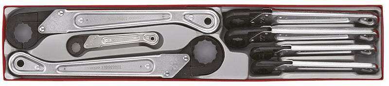 Teng Tools TTXQRS07 Quick Wrench Set TTX4 7 Pieces