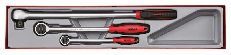 Teng Tools TTXRL03 Long Arm Ratchet Set TTX4 3 pieces