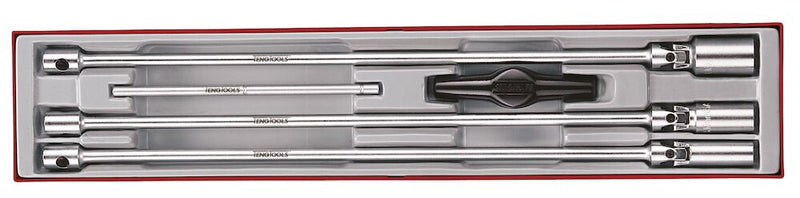 Teng Tools TTXTB05 3/8" T Bar Spark Plug Socket Set TTX4 5 Pieces