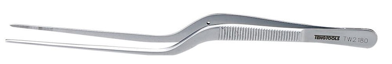 Teng Tools TW2180 Tweezers 170mm Z Shape Needle Tips