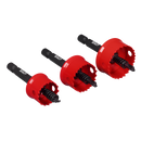 Sealey TWHS3 Thin Wall Hole Saw Set 3pc