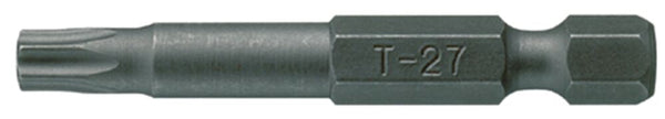 Teng Tools TX5000803 Bit 1/4" Hex Drive 50mm Length TX8 3 Pieces