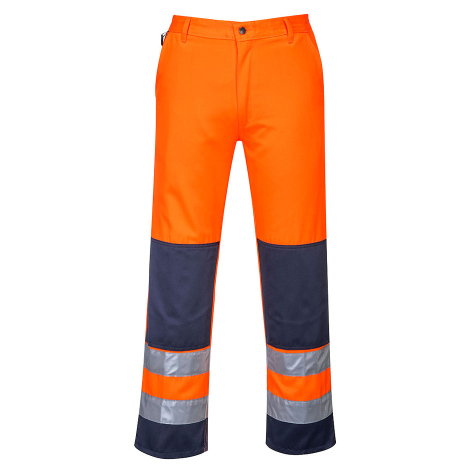 Portwest Seville Hi-Vis Contrast Work Trousers