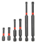 Teng Tools TXP3002505 Impact Bit TX25 30mm Length 1/4" Hex Drive 5 Pieces