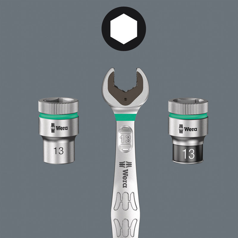 Wera 05005503001 8790 B Impaktor socket with 3/8" drive, 12 x 30 mm