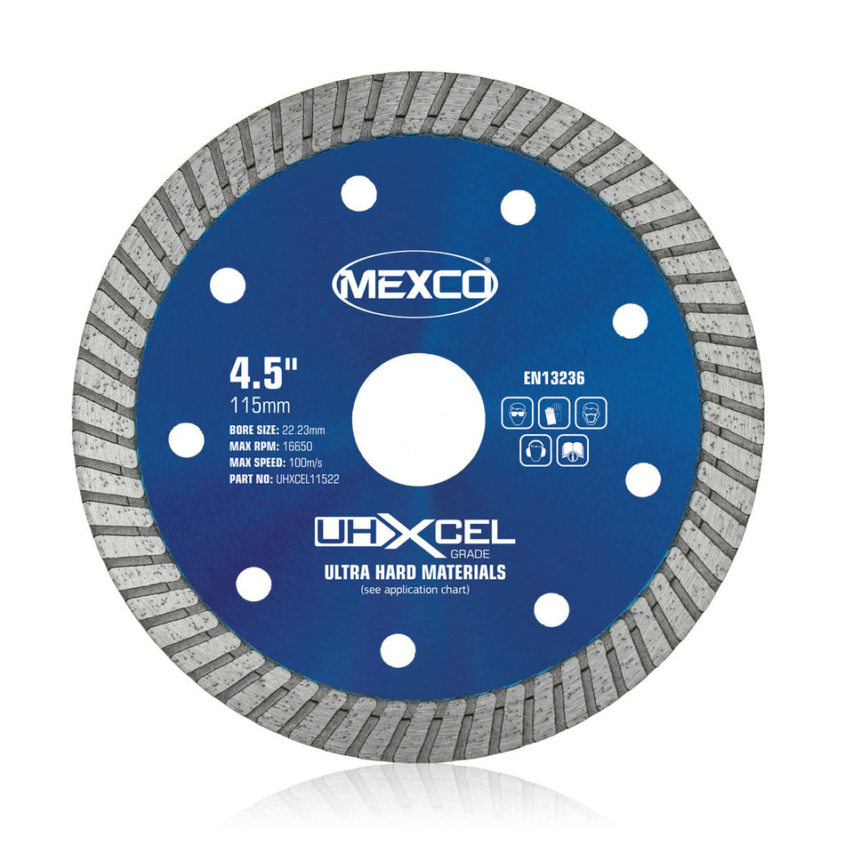 Mexco UHXCEL11522 115MM ULTRA HARD MATERIALS XCEL GRADE