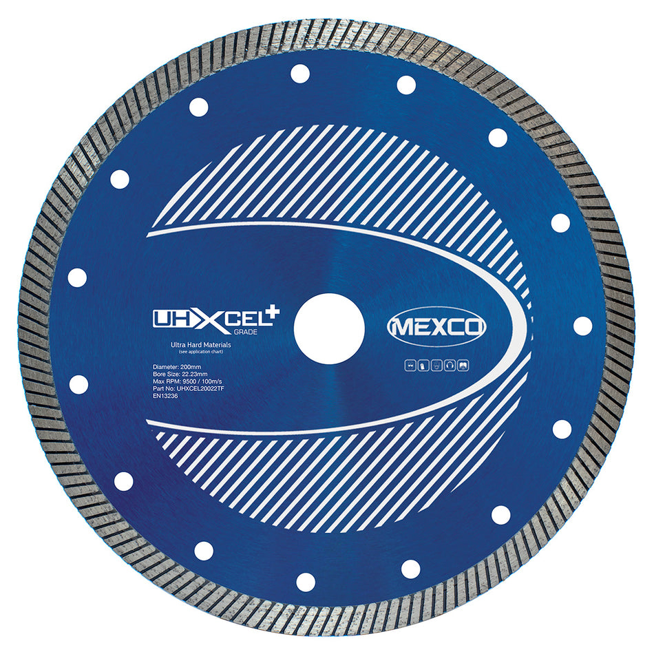 Mexco UHXCEL20022TF 200MM ULTRA HARD MATERIALS UHXCEL+ GRADE