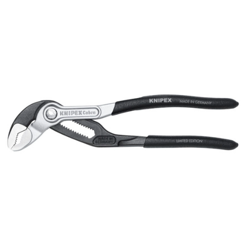 KNIPEX 87 99 180 S02 Cobra Water Pump Pliers Wrench 180mm Limited Edition Black