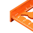 Vaunt V1149009 125mm Aluminium Pocket Metric Speed Square