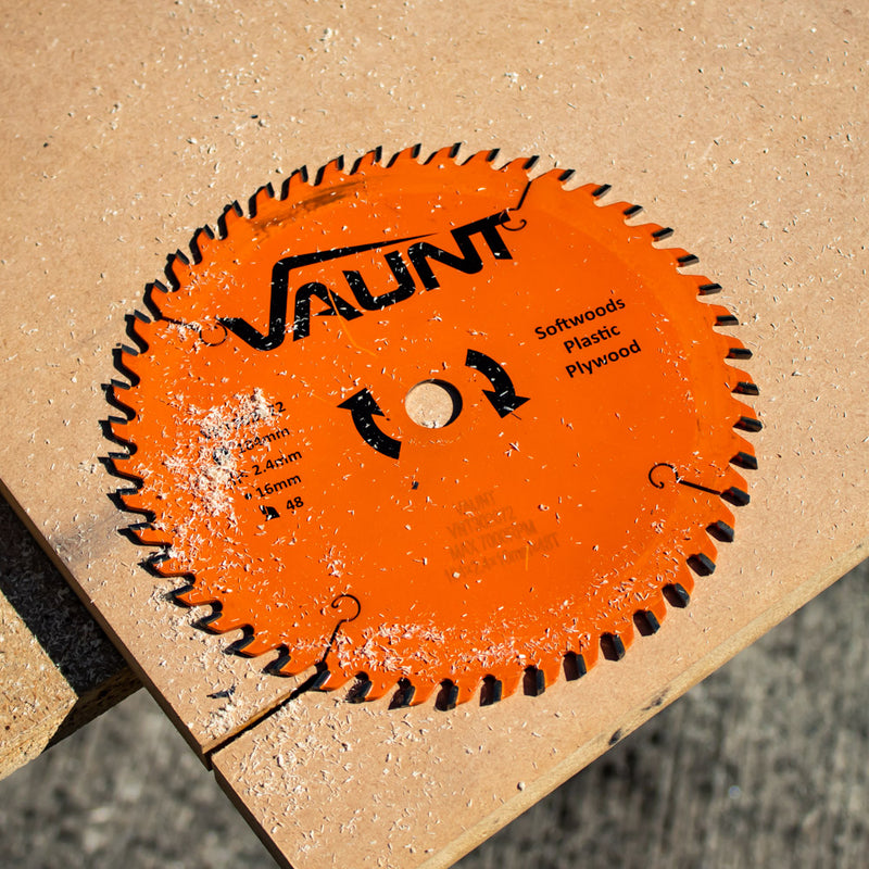 Vaunt V1310002 165mm x 20mm 24T TCT Circular Saw Blade